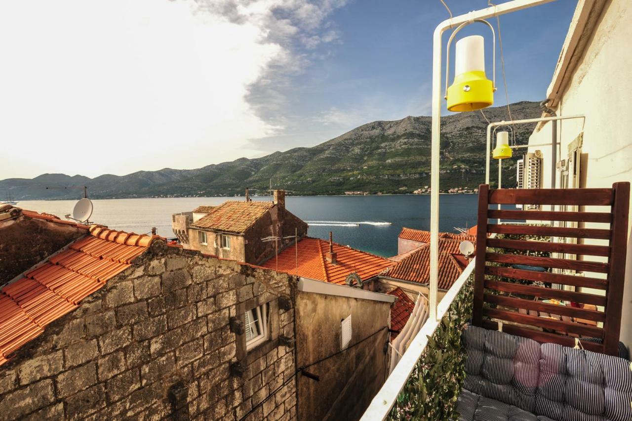 Puntin Rooms Sobe Korcula Town Bagian luar foto